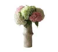 Botané Hydrangea artificial bouquet Pink-white-green, 7 pcs