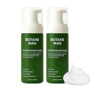 Botane Man Hair Removal Cream, Botane Hair Removal Cream For Men, Quick & Gentle For Face, Body & Intimate Areas - Fast-Acting, Moisturizing & Non-Sticky (2pcs)