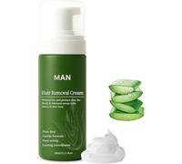 Botane Man Hair Removal Cream,Intimate Hair Removal Cream for Men With Natural Aloe Vera, Quick Gentle Fast-Acting, Hair Remover Mousse for Face Body (1)
