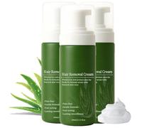 Botane Man Hair Removal Cream, Mens Hair Removal Cream with Natural Aloe Vera, Hair Remover Mousse, Gentle & No Irritation, Fast-Acting Formula, Pain-Free, for Face and Body (3)