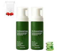 Botane Man Hair Removal Cream with Natural Aloe Vera, Botane Hair Removal Cream, Mens Hai-r Remov-al Creams, Pain-Free, Quick & Gentle for Face, Body & Intimate Areas (2PC)
