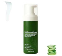 Botane Man Hair Removal Cream with Natural Aloe Vera, Botane Hair Removal Cream with Hair Remover Scraper, Pain-Free, Quick & Gentle Hai-r Remover Mousse for Face, Body & Intimate Areas (1PC)