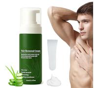 Botane Man Hair Removal Cream with Natural Aloe Vera, Quick & Gentle No-Shave Hair Removal Spray, Moisturizing & Non-Sticky Formula for Face, Body & Intimate Areas (1 pc)