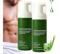 Botane Men's Hair Removal Cream, made with natural aloe vera, is moisturizing and nourishing, non-sticky