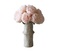 Botané Peony artificial bouquet Mini, light pink 10 pcs