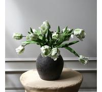 Botané - Small Parrot Tulips Bouquet - White