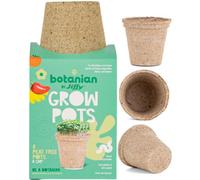 botanian BY Jiffy Jiffy Botanian Peat Free Fibre Growing Pots 8 Pack
