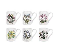 Botanic Garden Coffee Mugs 10oz - Set of 6
