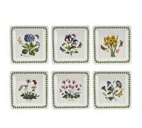 Portmeirion Botanic Garden Square Plates 18cm - Set of 6