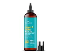 Botanic Hearth Argan & Biotin Hair Oil, 6.7 Fl Oz (198 ml) | 100% Natural & Vegan Formula | Deeply Nourishes Dry, Frizzy Hair & Supports a Healthy-Looking Scalp | For All Hair Types