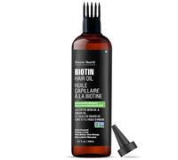 Botanic Hearth Biotin Hair Oil For Hair Growth Infused With Coffee Bean Oil & Argan Oil | Hair Strenghtening Treatment | Nourishing & Volumizing | Non GMO Verified | 6.7 fl oz