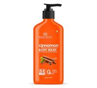 Botanic Hearth Cinnamon Body Wash & Shower Gel 16 fl oz (473 ml) | Invigorating 5-in-1 with Natural Cinnamon Extract, Hydrating Cleanser for All Skin Types, Sulfate & Paraben Free