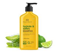 Botanic Hearth Hydrate & Soften Shampoo 16 fl. oz (473 ml) | Aloe Vera, Bergamot & Vegan Protein | Moisturizing & Nourishing Formula for All Hair Types | Paraben & Sulfate-Free