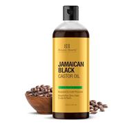 Botanic Hearth Jamaican Black Castor Oil (16 fl oz) | Roasted & Cold-Pressed | Promotes Hair Growth & Natural Skin Care | Ideal for Massage, Scalp, Hair & Nails