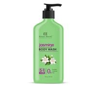 Botanic Hearth Jasmine Body Wash | Gentle 5-in-1 Cleansing Formula with Soothing Floral Aroma, Hydrating & Sulfate Free Daily Shower Gel | 16 fl oz (473 ml)