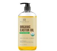 Botanic Hearth Massage Oil |Refreshing, Relaxing Massage Oils for Muscle Relaxing & Joint Comfort | Made with Natural Oils | for All Skin Types, for Men & Women | Castor Oil 8 Fl Oz