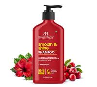 Botanic Hearth Smooth & Shine Shampoo | Hibiscus, Rosehip Oil, Hydrolyzed Silk Protein & Hyaluronic Acid | Paraben & Sulfate Free | 16 fl oz (473 ml)