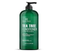 Botanic Hearth Tea Tree Conditioner | For All Hair Types | Fights Dandruff & Dry Scalp | With Vitamin C, Peppermint Oil, Rosemary Oil and Lavender Oil | Sulf-free