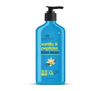 Botanic Hearth Vanilla & Peptides Body Wash - Hydrating Shower Gel with 5 in 1 Care, Sulphate & Paraben Free, Gentle Daily Cleanser for All Skin Types, 16 fl oz