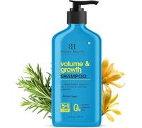 Botanic Hearth Volume & Growth Shampoo - With Rosemary Extract, Cica, Ylang Ylang Oil & Biotin - Paraben & Sulfate Free - 5-in-1 Care for All Hair Types - 16 fl. oz (473 ml)
