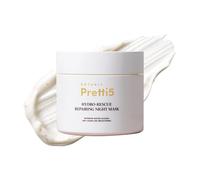 Botanic Pretti5 Hydro-Rescue Night Mask - Overnight Sleeping Mask & Barrier Repair for Sensitive Skin - Hydrating Face Cream with Snow fungus & Niacinamide for Soothing - Made in Japan TCM - 100g