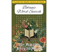 Botanic Word Search Puzzle Book: Word searches with easy-to-read print featuring botanic themes, plants, flowers, and more | 6x9 inches, 110 pages | ... for for vacations, holidays, and leisure time