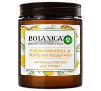 Botanica by Air Wick Air Freshener Naturally Derived Wax Candle Fresh Pineapple & Tunisian Rosemary 205 g