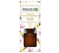 Botanica by Air Wick Air Freshener Reed Diffuser, Vanilla and Himalayan Magnolia, Pack 1 x 80ml, Inspired By Nature, Room Diffuser