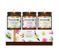 Botanica by Air Wick |Luxury Candle Gift Set| Pack of 3| Mixed Fragrances |120 Hours Burn Time