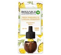 Botanica by Air Wick Scented Oil for Electrical Plug Diffuser Fresh Pineapple and Tunisian Rosemary Refill, 19 ml