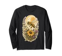 Botanical Bee Beekeeper Honey Long Sleeve T-Shirt
