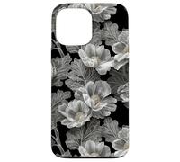 Botanical Bloom Pattern Delicate Flora Case for iPhone 13 Pro Max