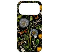 Botanical Dandelion Dragonfly Wildflowers Meadow Flowers Case for iPhone 17 Pro Max