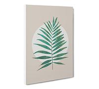 Botanical Fern Canvas Print | Gallery Wrapped 30mm Frame Wall Art | 24x16 inches | Ready to Hang | Modern Floral Picture | Living Room Bedroom Lounge Office