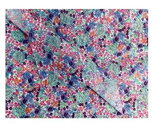Botanical Floral Rose Garden Daisy Flower Tissue Paper Wrapping Sheets 50x75cm (10 Sheets, Liberty Bloom)
