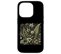 Botanical Flower Fern Leaf for Home Gardeners Case for iPhone 14 Pro