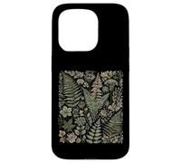Botanical Flower Fern Leaf for Home Gardeners Case for iPhone 15 Pro