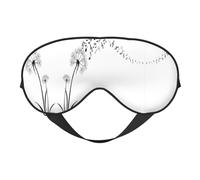Botanical Flying Music Notes Sleep Eye Mas Updated Design Light Blocking Night Eye Blinder Men Women Shift Work Travel