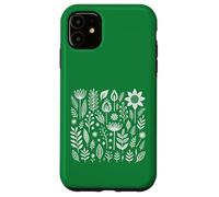 Botanical Folk Art Floral Vintage Nature Flowers Print Case for iPhone 11