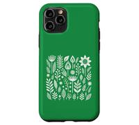 Botanical Folk Art Floral Vintage Nature Flowers Print Case for iPhone 11 Pro