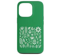 Botanical Folk Art Floral Vintage Nature Flowers Print Case for iPhone 13 Pro