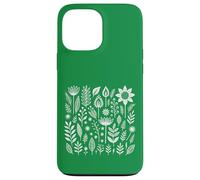 Botanical Folk Art Floral Vintage Nature Flowers Print Case for iPhone 13 Pro Max