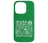 Botanical Folk Art Floral Vintage Nature Flowers Print Case for iPhone 14 Pro