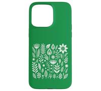 Botanical Folk Art Floral Vintage Nature Flowers Print Case for iPhone 15 Pro Max