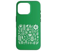Botanical Folk Art Floral Vintage Nature Flowers Print Case for iPhone 16 Pro