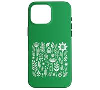 Botanical Folk Art Floral Vintage Nature Flowers Print Case for iPhone 16 Pro Max