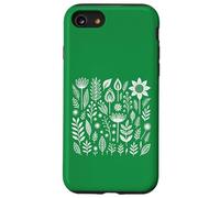 Botanical Folk Art Floral Vintage Nature Flowers Print Case for iPhone SE (2020) / 7/8