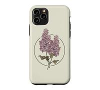 Botanical Graphic Wildflower Lilac Flower Case for iPhone 11 Pro