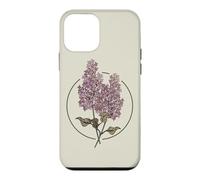 Botanical Graphic Wildflower Lilac Flower Case for iPhone 12 mini