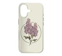 Botanical Graphic Wildflower Lilac Flower Case for iPhone 17